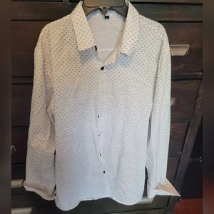 Men's Muse Fath.  Long sleeve dress shirt printed